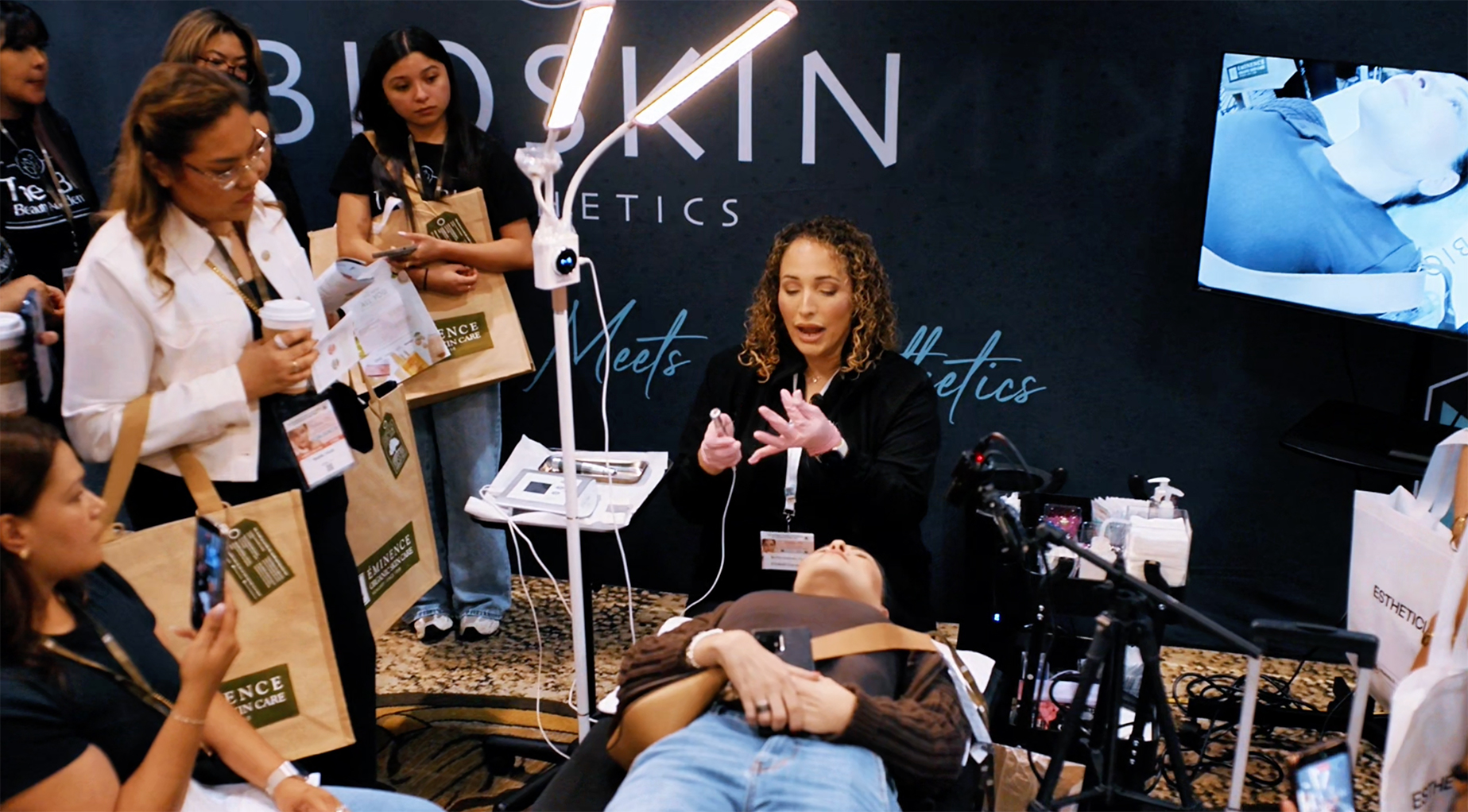 Esthetic treatment demo